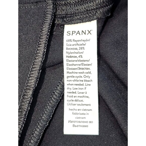 Spanx Women’s The Perfect Black Pencil Skirt Ponte Stretch  Size Medium 2886 - Picture 8 of 14